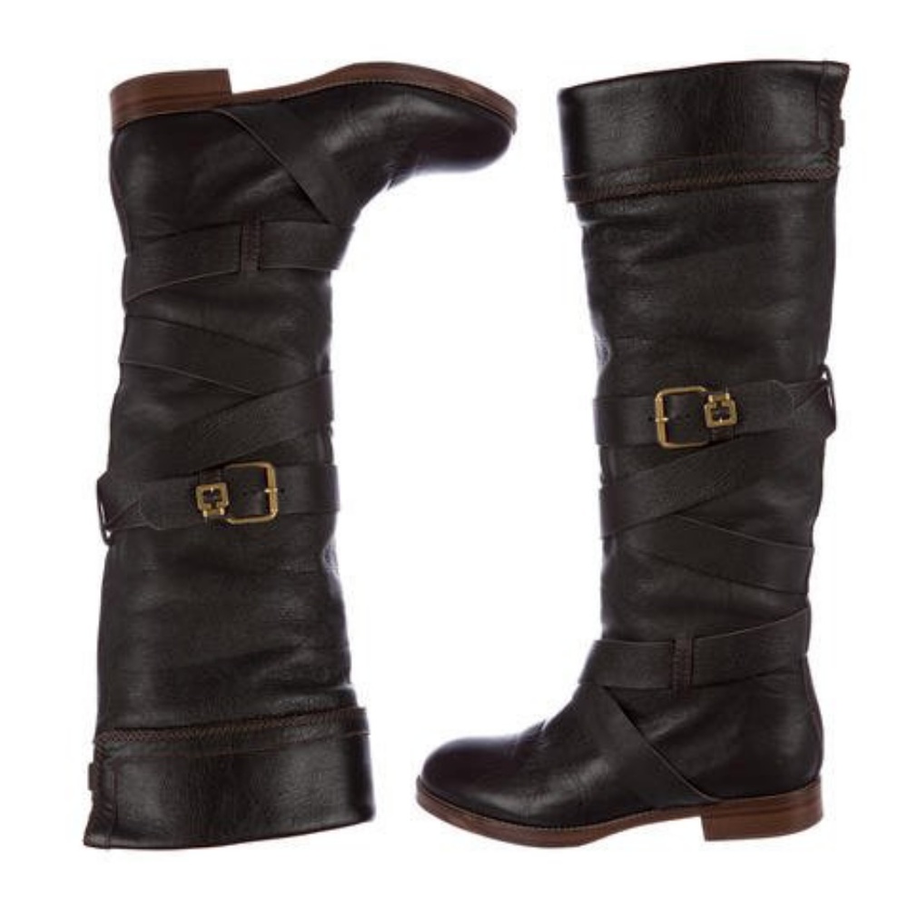Chloe Prince Paddington Knee High Boots